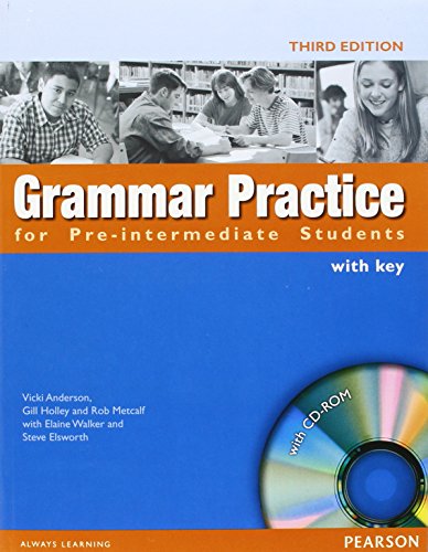 Grammar Practice for Pre-Intermediate Students, with Answer Key and CD-ROM von PEARSON DISTRIBUCIÓN